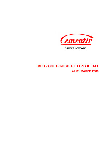 Thumbnail Cementir Quarterly Report 2005-q1