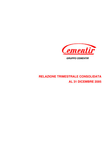 Thumbnail Cementir Quarterly Report 2005-q4