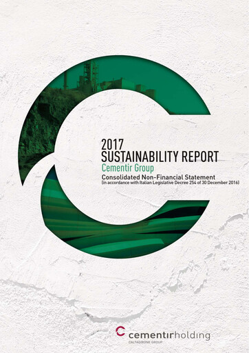 Thumbnail Cementir Sustainability Report 2017
