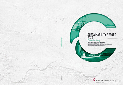 Thumbnail Cementir Sustainability Report 2020