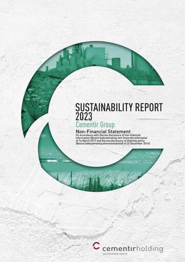 Thumbnail Cementir Sustainability Report 2023