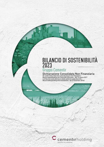 Thumbnail Cementir Sustainability Report 2023