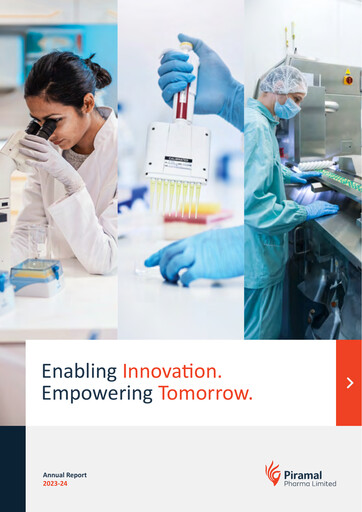 Thumbnail Piramal Pharma Annual Report 2023-2024