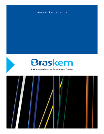 Thumbnail Braskem Annual Report 2002