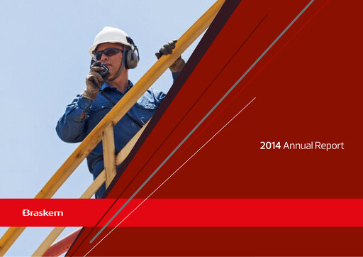 Thumbnail Braskem Annual Report 2014