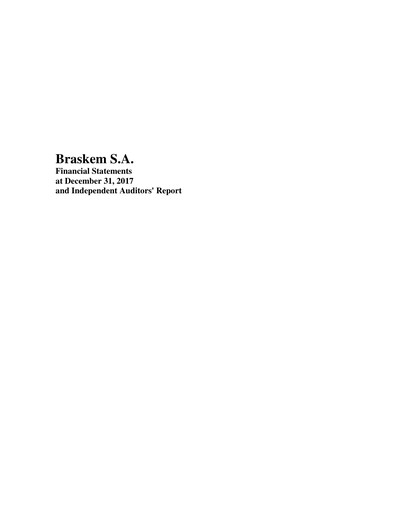 Thumbnail Braskem Financial Statement 2017