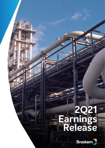 Miniature Braskem Rapport trimestriel 2021-q2