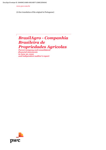 Thumbnail Brasil Agro Financial Statement fy2022