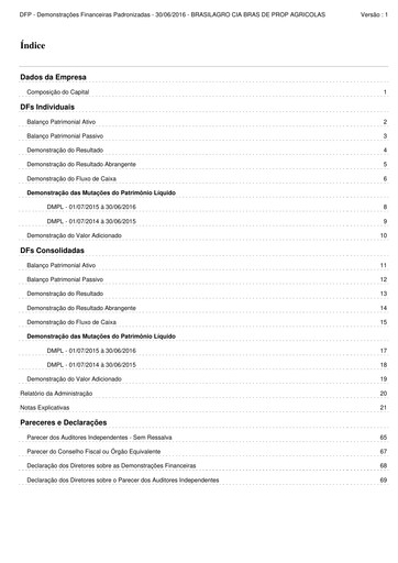 Thumbnail Brasil Agro Financial Statement fy2016