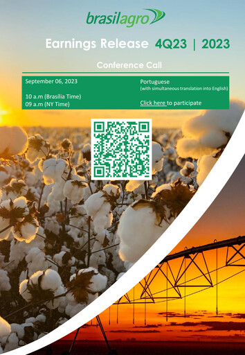 Miniature BrasilAgro Rapport trimestriel fy2023-q4