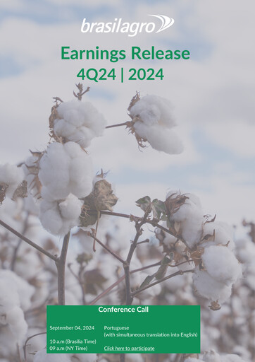 Miniature BrasilAgro Rapport trimestriel fy2024-q4