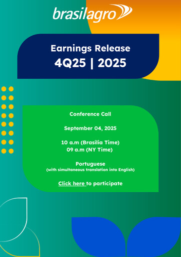 Miniature BrasilAgro Rapport trimestriel fy2025-q4