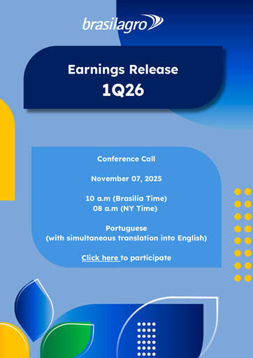 Miniature BrasilAgro Rapport trimestriel fy2026-q1