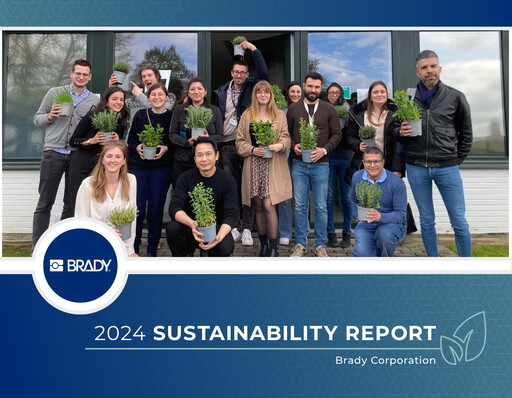 Thumbnail Brady Corporation Sustainability Report 2024