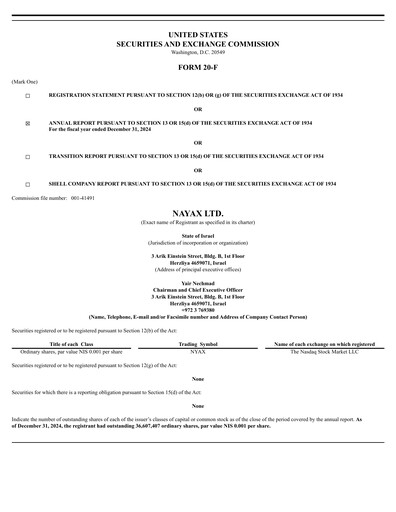 Thumbnail Nayax Annual Report 2024