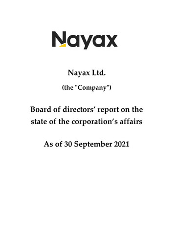 Vorschaubild Nayax Quartalsbericht 2021-q3