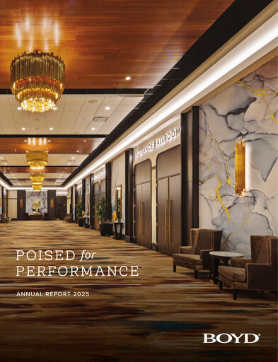 Thumbnail Boyd Gaming
 Annual Report 2025