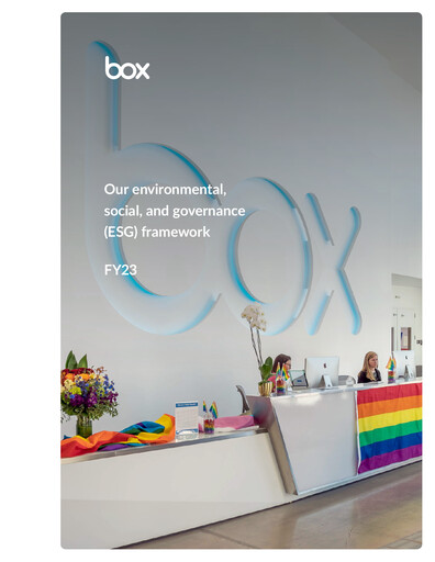 Thumbnail Box, Inc. ESG Report 2023