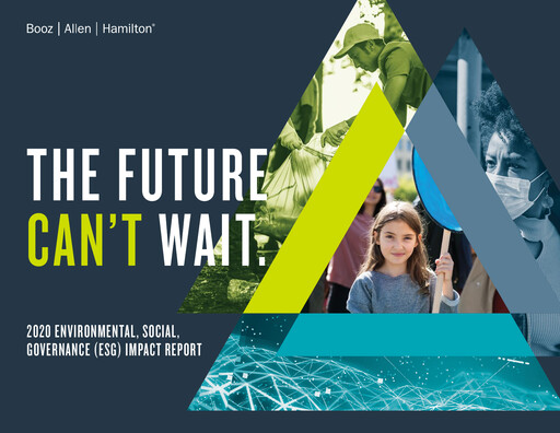 Thumbnail Booz Allen Hamilton
 ESG Report 2020