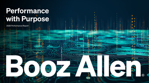 Thumbnail Booz Allen Hamilton
 Sustainability Report 2026