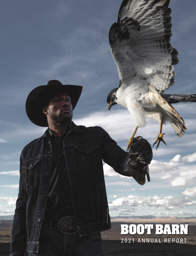 Thumbnail Boot Barn Holdings
 Annual Report 2021