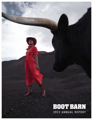 Thumbnail Boot Barn Holdings
 Annual Report 2022