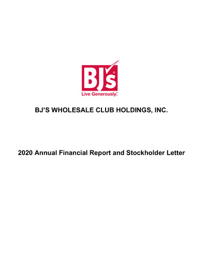 Thumbnail BJ's Wholesale Club Annual Report 2020