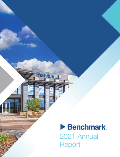 Thumbnail Benchmark Electronics
 Annual Report 2021