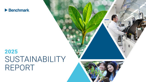 Thumbnail Benchmark Electronics
 Sustainability Report 2025