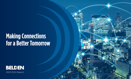 Thumbnail Belden ESG Report 2023