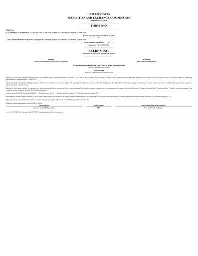 Thumbnail Belden Quarterly Report 2026-q2