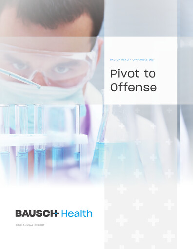 Vorschaubild Bausch Health
 Jahresbericht 2019