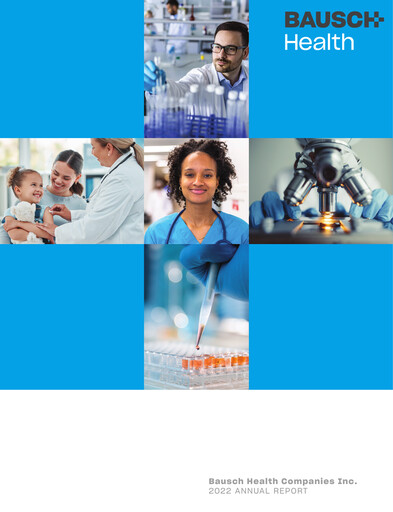 Vorschaubild Bausch Health
 Jahresbericht 2022