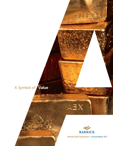 Thumbnail Barrick Gold Annual Report 2011