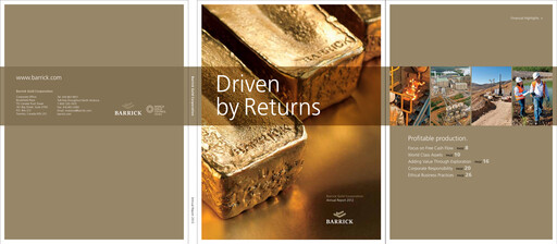 Thumbnail Barrick Gold Annual Report 2012