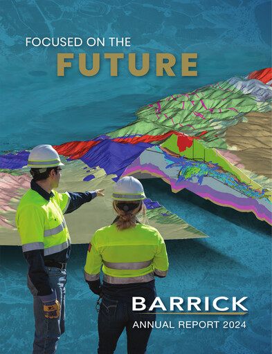 Thumbnail Barrick Gold Annual Report 2024