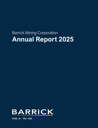 Thumbnail Barrick Gold Annual Report 2025