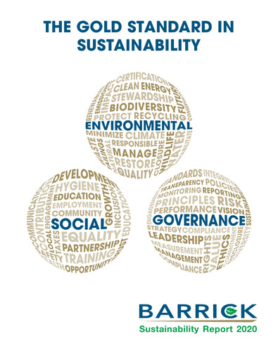 Thumbnail Barrick Gold Sustainability Report 2020