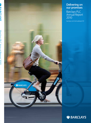 Thumbnail Barclays Annual Report 2010