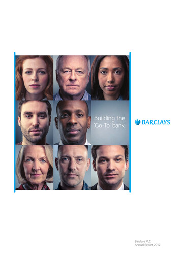 Thumbnail Barclays Annual Report 2012