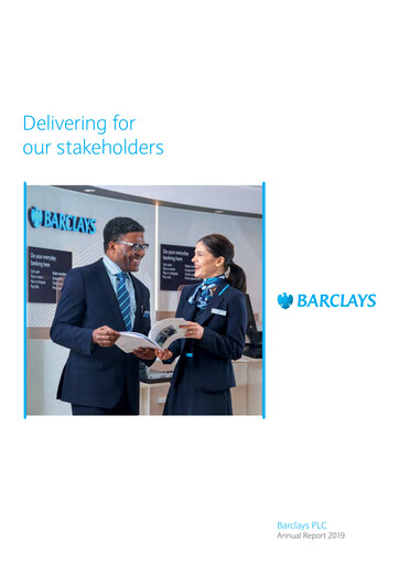 Thumbnail Barclays Annual Report 2019
