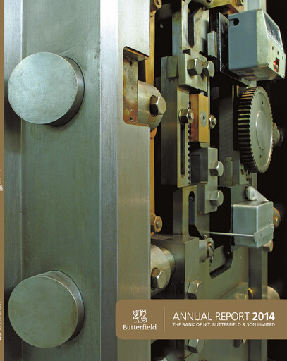 Thumbnail Bank of N. T. Butterfield & Son Annual Report 2014