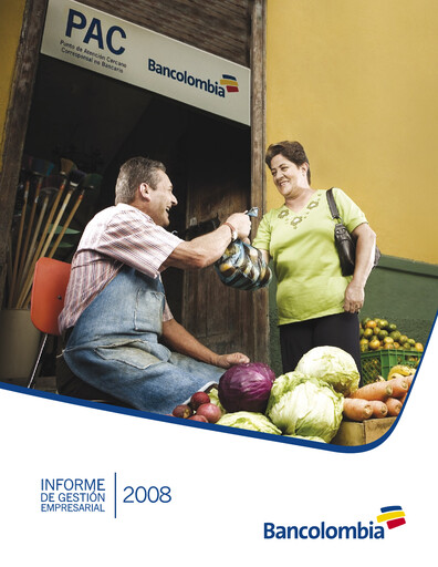 Thumbnail Grupo Cibest (Bancolombia) Annual Report 2008