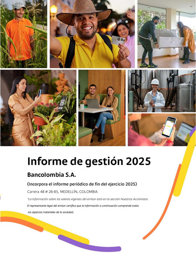 Vorschaubild Grupo Cibest (Bancolombia) Jahresbericht 2025