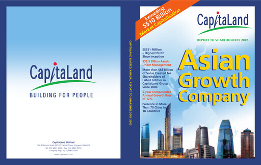 Thumbnail CapitaLand Investment Limited Annual Report 2005