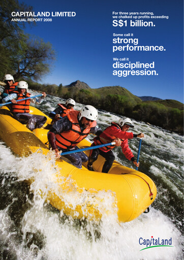 Thumbnail CapitaLand Investment Limited Annual Report 2008