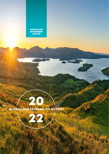 Thumbnail CapitaLand Investment Limited Sustainability Report 2022