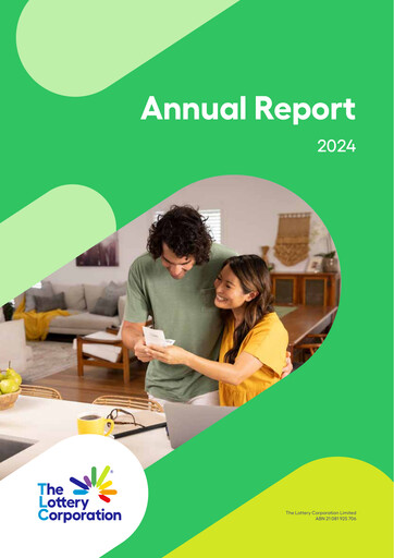 Thumbnail The Lottery Corporation Annual Report 2024