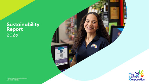 Thumbnail The Lottery Corporation Sustainability Report 2025