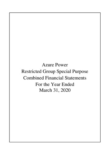 Thumbnail Azure Power
 Financial Statement 2019-2020